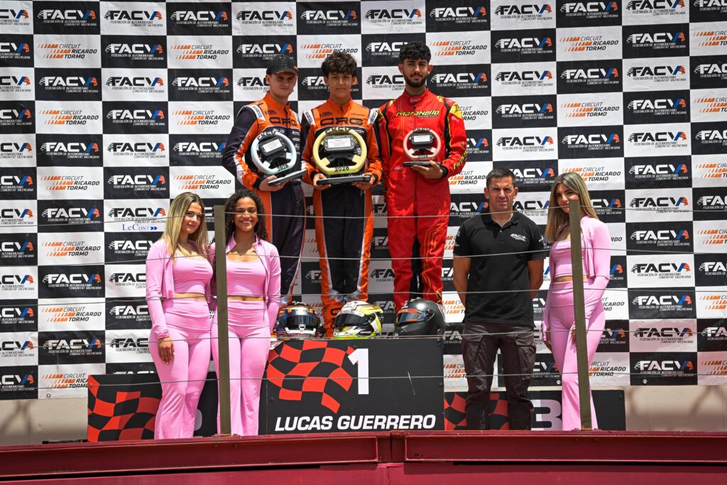 Fin de semana con sensaciones encontradas y sumando podios en KZ